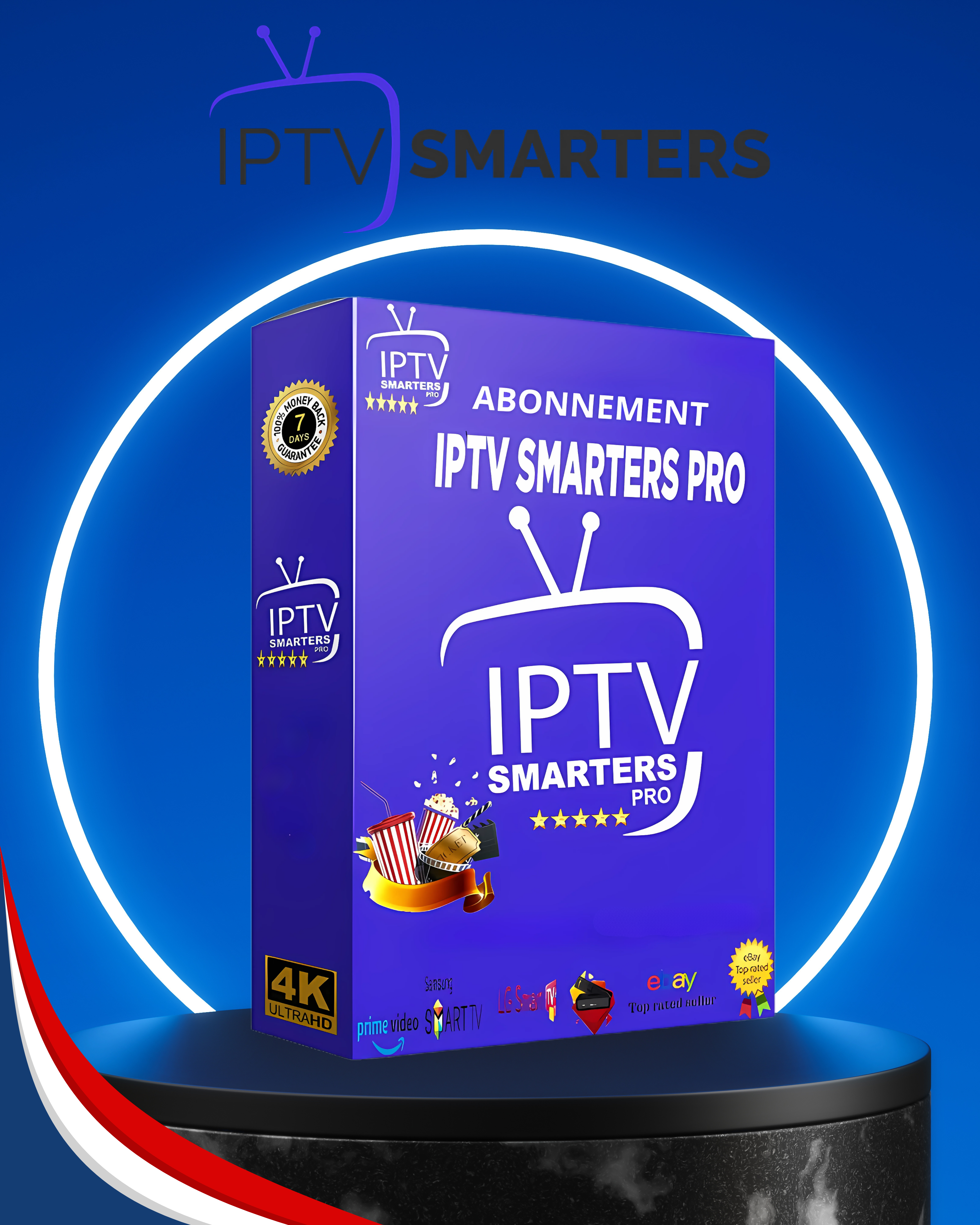 Abonnement IPTV Smarters Pro 1 Mois